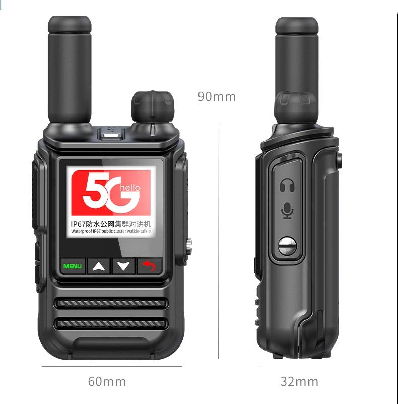Waterproof  5000  walkie-talkie 4G radio outdoor handheld walkie-talkie two-way radio PTT card mini radio